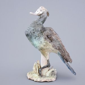 Jack Jefferys (1896-1961): Un canard, groupe en céramique — photo 1