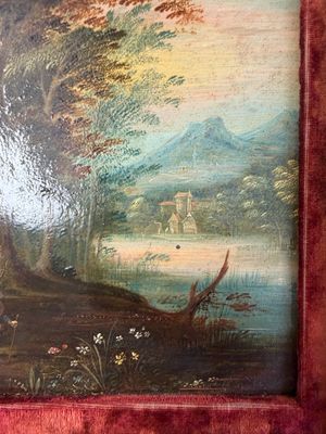 Jan van Kessel the Younger (Antwerp, 1654 – Madrid, 1708): 'The Holy Family in a Forest Landscape', oil on copper — 照片 25