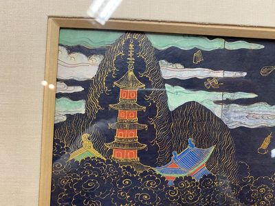 Japanse school: 'Hoofdstuk uit de Lotus Sutra', inkt, kleur en vergulding op papier, Edo/Meiji, 18/19e eeuw — foto 5