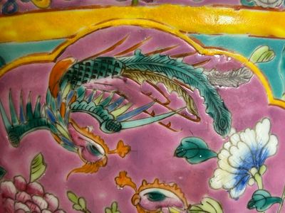 Jardinière en porcelaine de Chine famille rose pour le marché Straits ou Peranakan, 19ème — photo 5