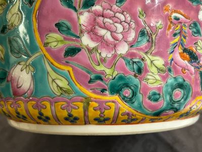 Jardinière en porcelaine de Chine famille rose pour le marché Straits ou Peranakan, 19ème — photo 10