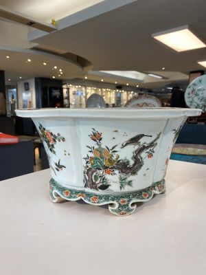 Jardinière impériale en porcelaine de Chine famille verte, marque et époque de Kangxi — photo 4