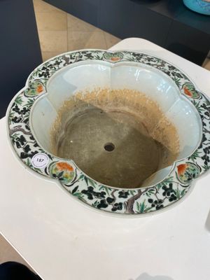 Jardinière impériale en porcelaine de Chine famille verte, marque et époque de Kangxi — photo 5