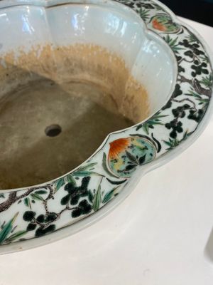 Jardinière impériale en porcelaine de Chine famille verte, marque et époque de Kangxi — photo 7