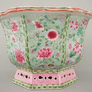Jardinière in Chinees porselein, famille rose, Yongzheng — foto 6