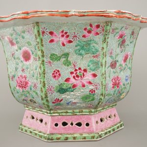 Jardinière in Chinees porselein, famille rose, Yongzheng — foto 7