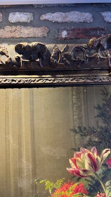 Jean-Baptiste Robie (1821-1910): 'Still Life with Roses and Wild Strawberries', oil on canvas, signed and dated 1863 — photo 39