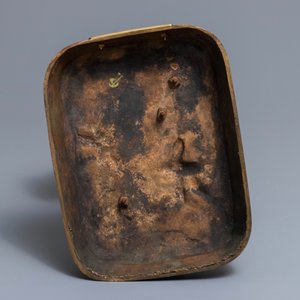 Jean-Didier Debut (1824-1893): Porteur d’eau arabe, sujet en bronze polychrome — photo 7