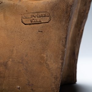 Jean Mich (Frankrijk, 1871-1919): Buste van Chih-Fan in gepatineerde terracotta — foto 10
