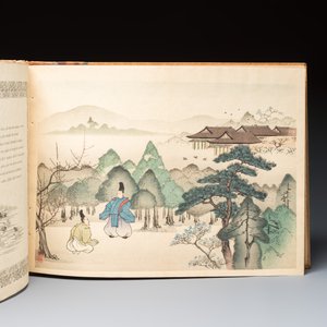 Jean-Pierre Claris de Florian, 'Fables Choisies', illustrated woodblock prints by Japanese artists under Pierre Barboutau — photo 10