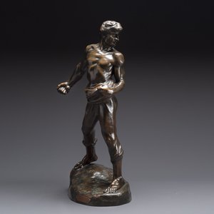 Jef Lambeaux (1852-1908), 'The Sower', sculpture in bronze, 19/20th C. — 照片 1