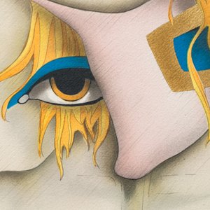 Jef Van Tuerenhout (1926-2006): 'L'idole', two colour lithographs — photo 4