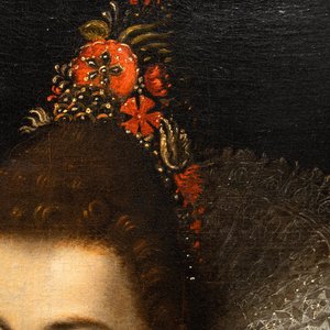 Justus Sustermans (1597-1681), attribué à: Une paire de portraits des archiducs Albert et Isabelle, huile sur toile, 1ère moitié du 17ème — photo 10