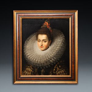 Justus Sustermans (1597-1681), attributed to: A pair of portraits of the Archdukes Albert and Isabella, oil on canvas, 1st half 17th C. — photo 3