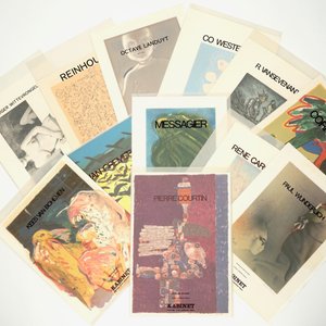 Kabinet, a box with 12 lithographic prints, incl. Corneille, Landuyt, Courtin, Wittevrongel, ... — photo 2