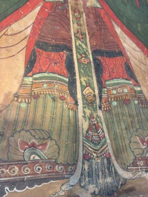 Korean school: 'Portrait of an Emperor', ink and colour on paper, Joseon, 18th C. — photo 12