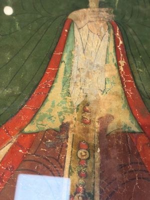 Korean school: 'Portrait of an Emperor', ink and colour on paper, Joseon, 18th C. — photo 10