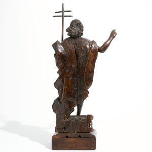 La résurrection, fragment de retable, chêne, Flandres, 16ème — photo 4