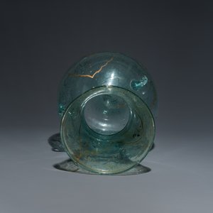 Lampe de mosquée en verre peint, probablement la Syrie, 19ème — photo 6