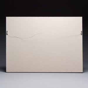 Lars Petter Sjöström (1820–1896): 'Ship portrait of the Dutch bark Auburn', gouache on paper, signed and dated 1884 — photo 2