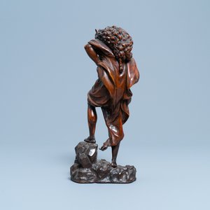 'Le Christ bon pasteur', buis sculpté, Anvers, 16ème — photo 4