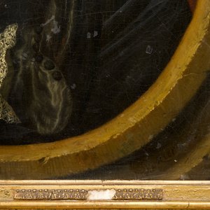 Leermans, Pieter (Ecole hollandaise, 1635-1706): Portrait d'un homme, huile sur panneau — photo 7