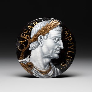 Léonard Limosin (1505-1577) and workshop: A rare enamel plaque with the portrait of the Roman Emperor Caesar, Limoges, ca. 1550 — photo 1