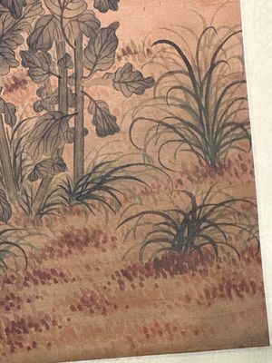 Li Huixian 李蕙仙 (1869-1924): 'Flower', ink and colour on silk — foto 9
