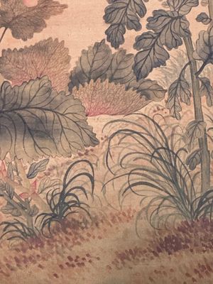 Li Huixian 李蕙仙 (1869-1924): 'Flower', ink and colour on silk — foto 10