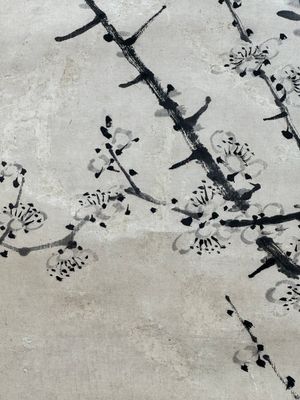 Li Zongren 李宗仁 (1891-1969): 'Plum blossom', ink on paper, dated 1938 — 照片 19