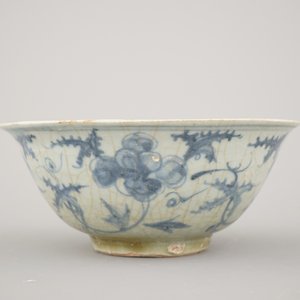Lot de 3 coupes en porcelaine de Chine, bleu et blanc, dynastie Ming — photo 15