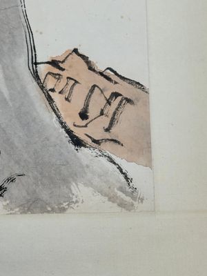 Lu Yanshao 陆俨少 (1909-1993): 'Plum blossom', ink on paper, dated 1986 — 照片 5