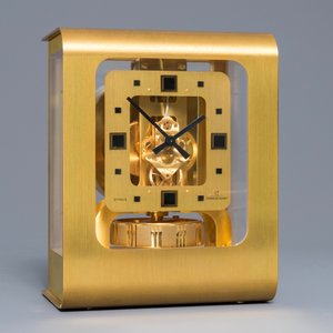 Luigi Colani for Jaeger Le Coultre, Atmos clock in gold-plated and brushed brass, 1974-1975 — photo 2