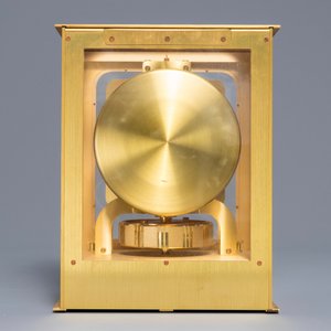 Luigi Colani for Jaeger Le Coultre, Atmos clock in gold-plated and brushed brass, 1974-1975 — photo 4