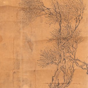Luo Qing 羅清 (1821-1899): 'Quatre rouleaux aux personnages dans des paysages montagneux', encre et couleurs sur papier — photo 6