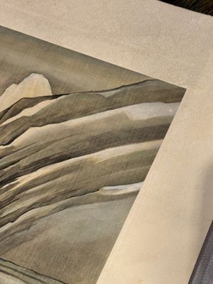Ma Jin 馬晉 (1900-1970): 'Sheep, Donkeys, Rabbits and a Polar bear', ink and colour on silk — foto 17