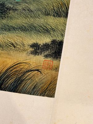 Ma Jin 馬晉 (1900-1970): 'Sheep, Donkeys, Rabbits and a Polar bear', ink and colour on silk — foto 23
