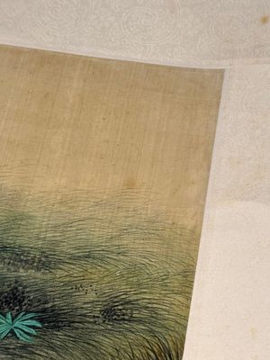 Ma Jin 馬晉 (1900-1970): 'Sheep, Donkeys, Rabbits and a Polar bear', ink and colour on silk — foto 24