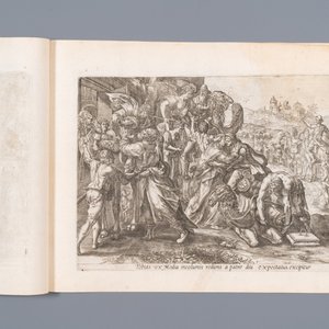 Maarten de Vos, Gerard de Jode, and after Teniers & Brouwer: Eight engravings, 16th C. and later — 照片 6