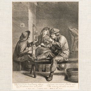 Maarten de Vos, Gerard de Jode, en naar Teniers & Brouwer: Acht gravures, 16e eeuw en later — foto 13