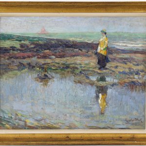 Maurice Blieck (1876-1922), A lady by the sea — 照片 1