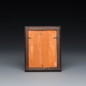 Miniature sur papier: 'La naissance de la Vièrge', élément d'une lettrine historiée d'un manuscrit enluminé, 16ème — photo 3