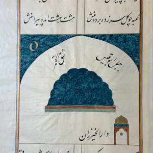 Muhyi al-Din al-Lari (d. 1526): Kitab Futuh Al-Haramayn, luxurious manuscript in large format in leather folder, 20th C. — 照片 26