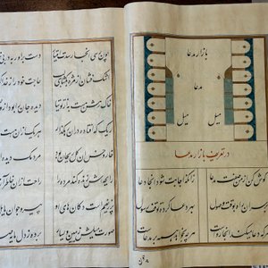 Muhyi al-Din al-Lari (d. 1526): Kitab Futuh Al-Haramayn, luxurious manuscript in large format in leather folder, 20th C. — 照片 37