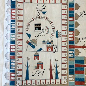 Muhyi al-Din al-Lari (d. 1526): Kitab Futuh Al-Haramayn, luxurious manuscript in large format in leather folder, 20th C. — 照片 38