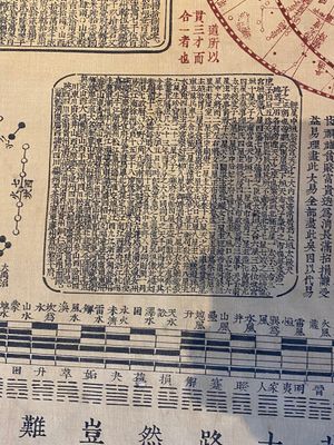 Naar Lu Anshi (China, actief 17/18e eeuw): Een kaart van het verenigde China onder de Qing, rode en zwarte inkt op zijde, gedateerd 1722 — foto 13