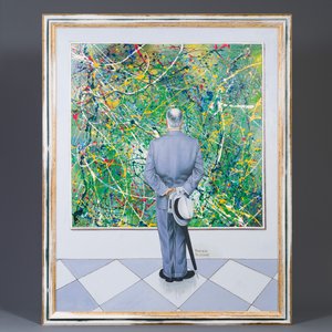 Naar Norman Rockwell (1894-1978): 'De Kenner', olieverf op doek — foto 2