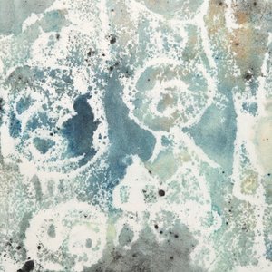 Nam Kwan (Corée, 1911-1990): Composition, aquarelle sur papier, datée 1974 — photo 4