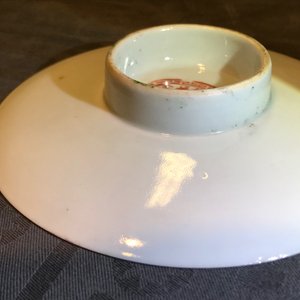 Negen stukken Chinees qianjiang cai porselein, 19/20e eeuw — foto 7