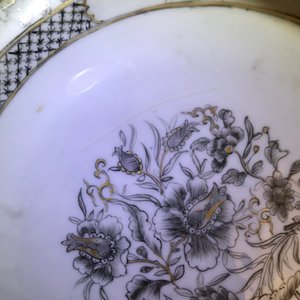 Neuf assiettes en porcelaine de Chine grisaille et de style Imari, Yongzheng/Qianlong — photo 14